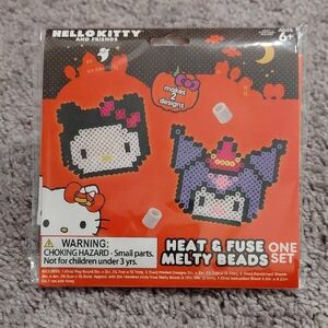 Halloween Hello Kitty and Kuromi Heat & Fuse Melty Beads Set